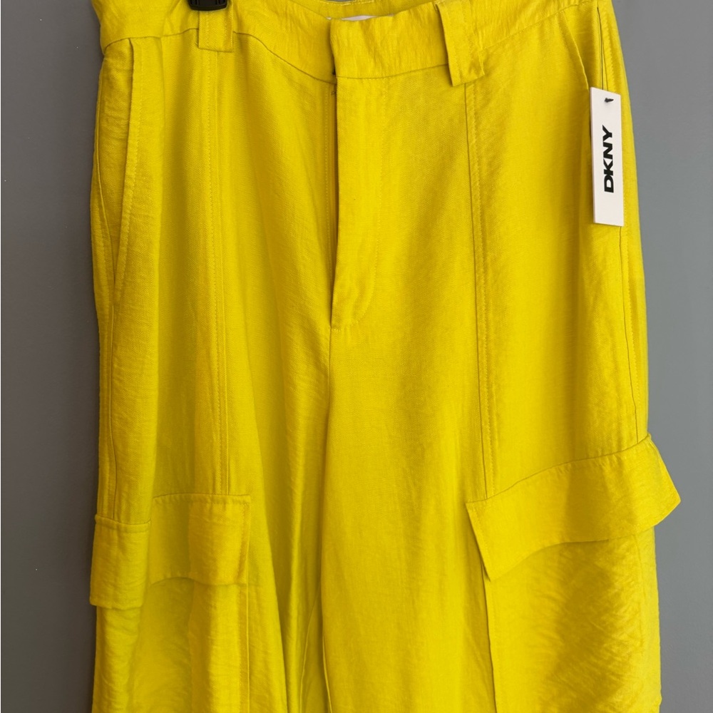 DKNY Bright Yellow Pants